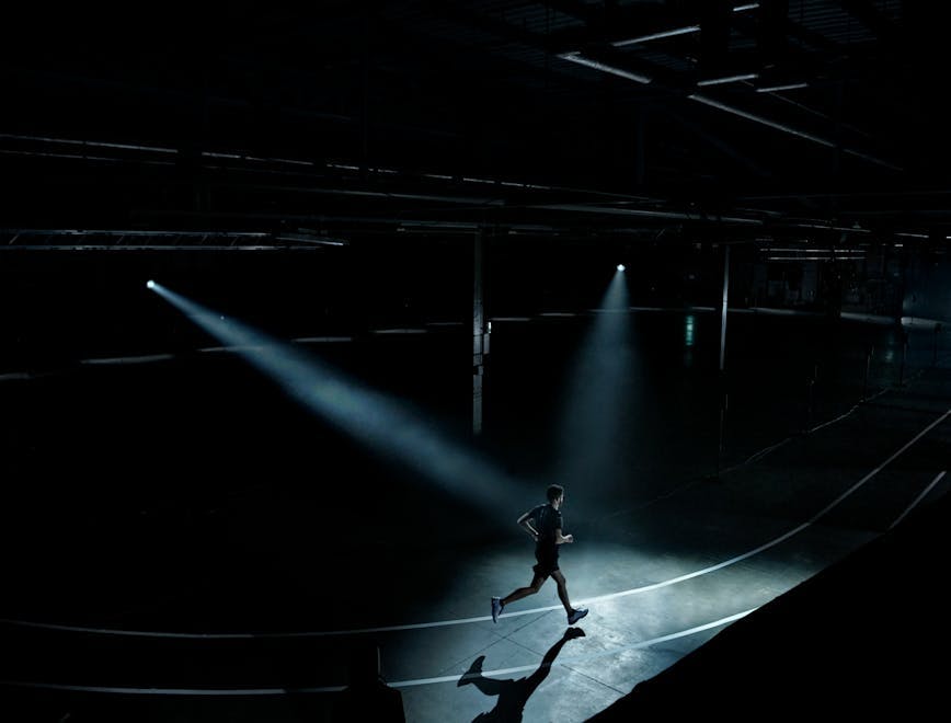 lighting person human stage spotlight led