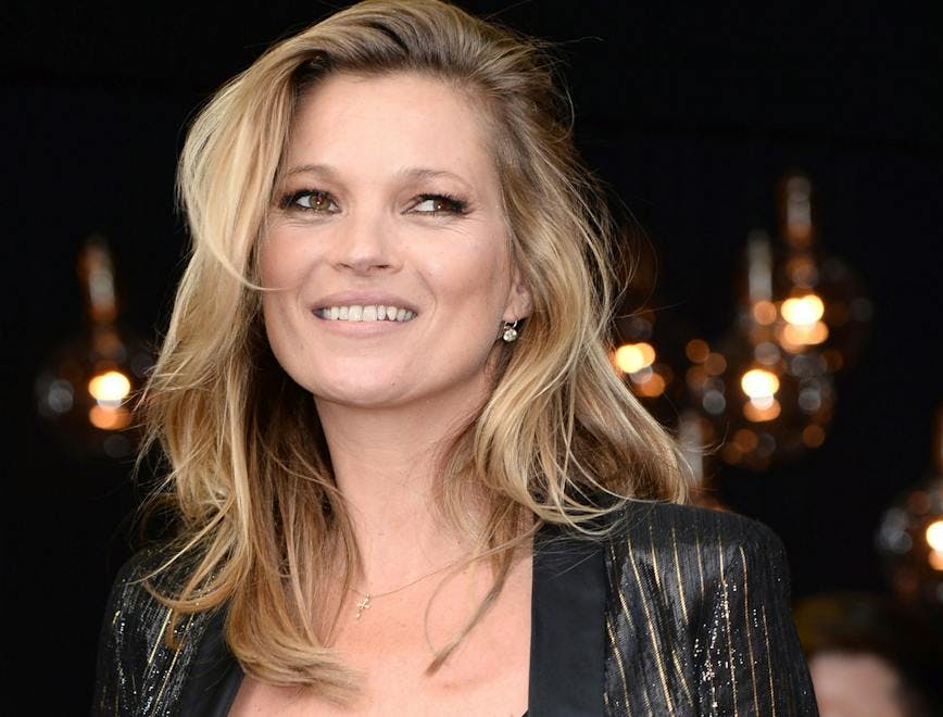 celebrities|fashion|kate moss clothing apparel person human jacket coat leather jacket