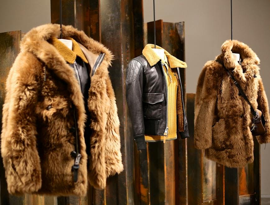 fur clothing apparel coat