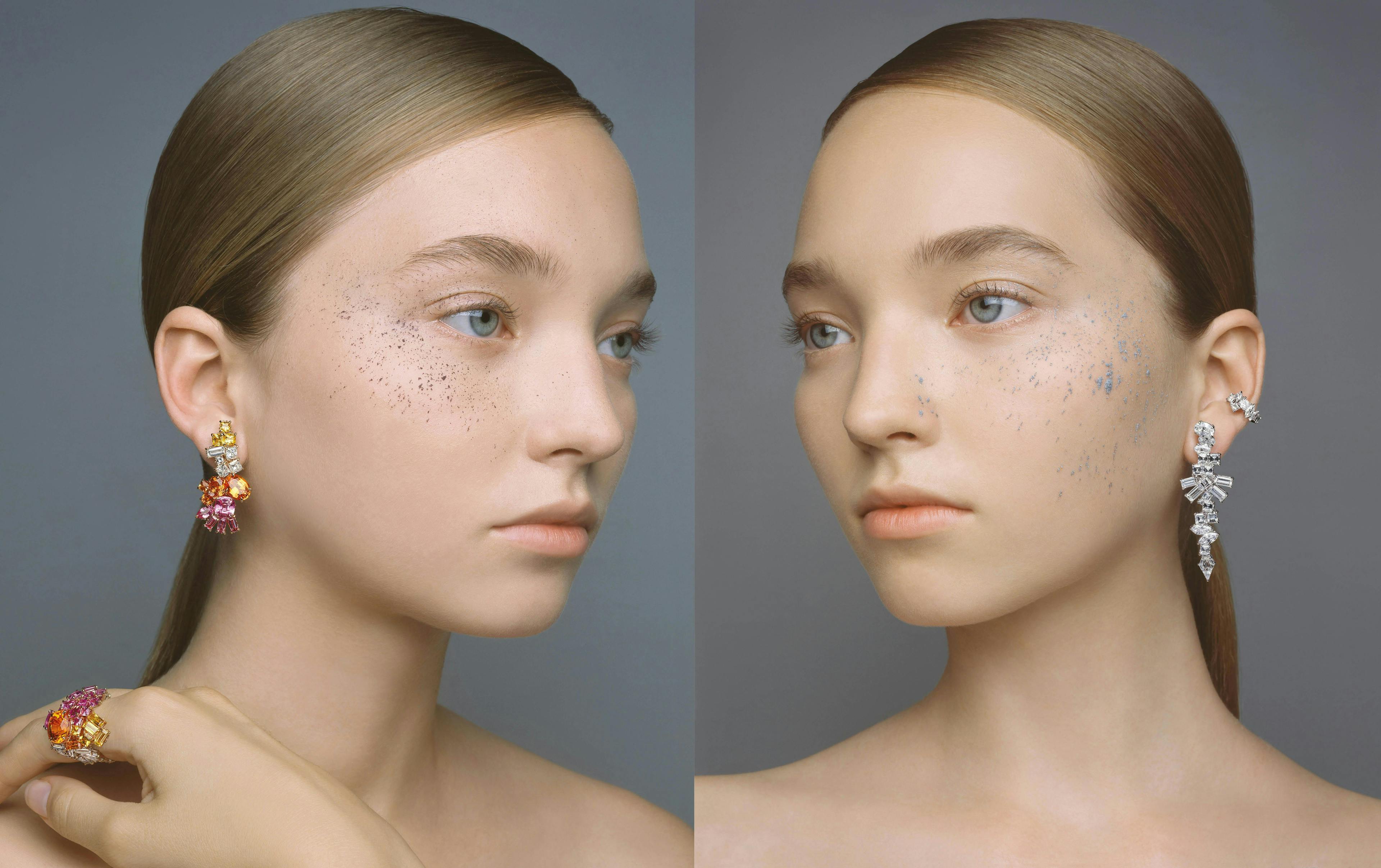 face person human freckle