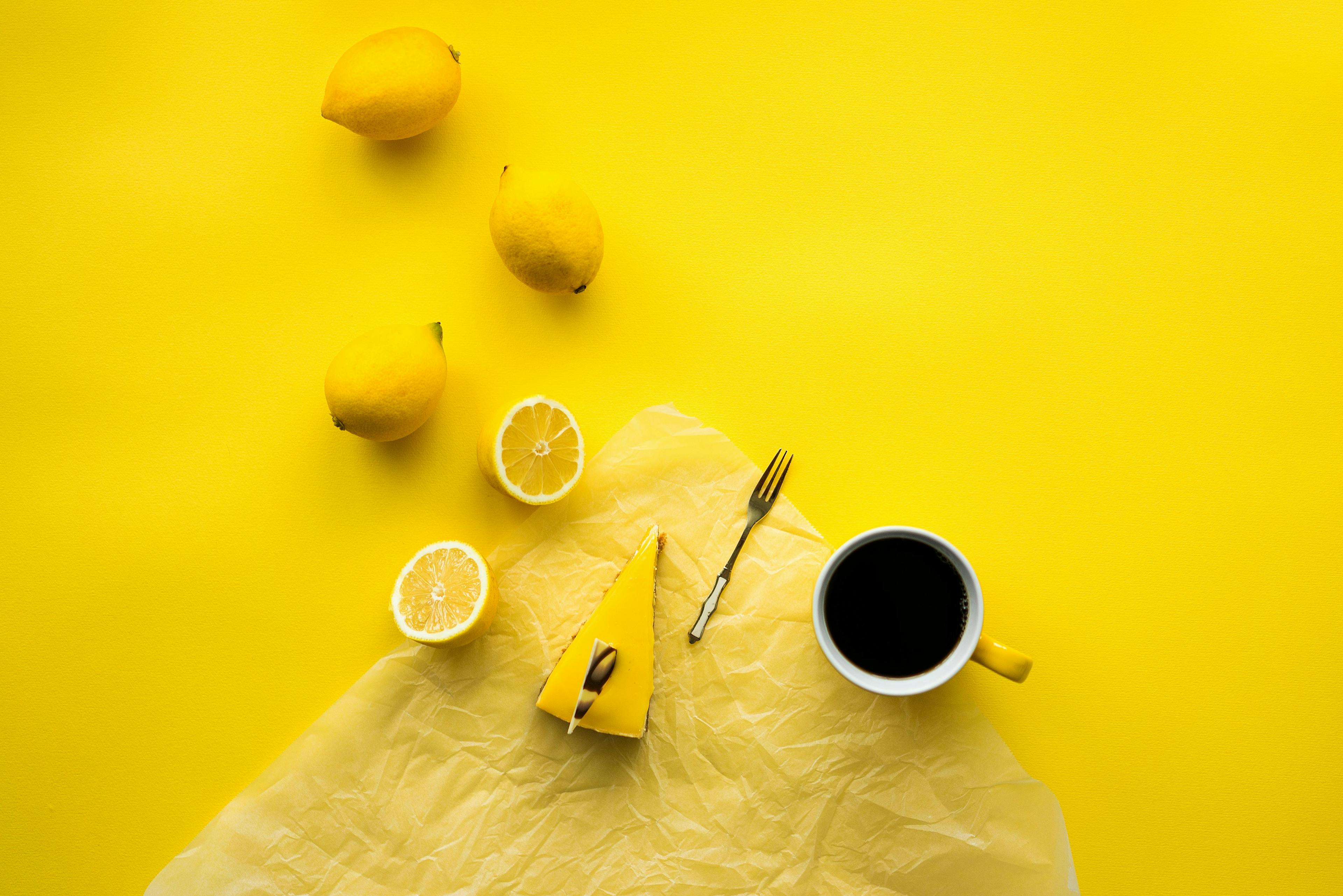 brightly lit,coffee break,posing,photography,coffee cup,personal citrus fruit plant fruit food lemon