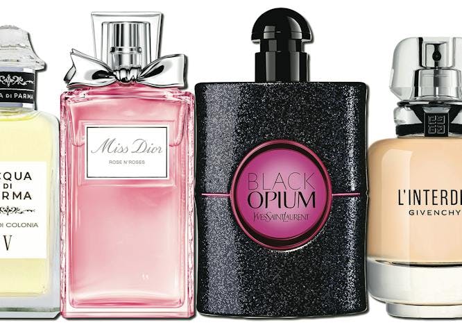 cosmetics bottle perfume