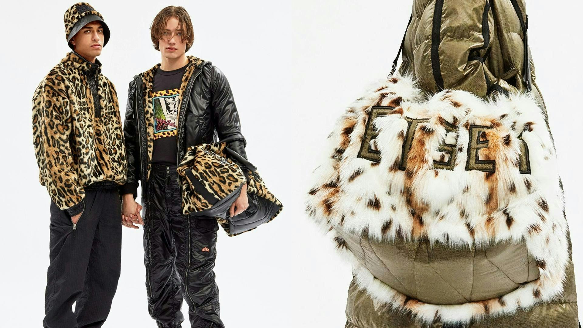 clothing apparel tiger animal mammal wildlife person human coat