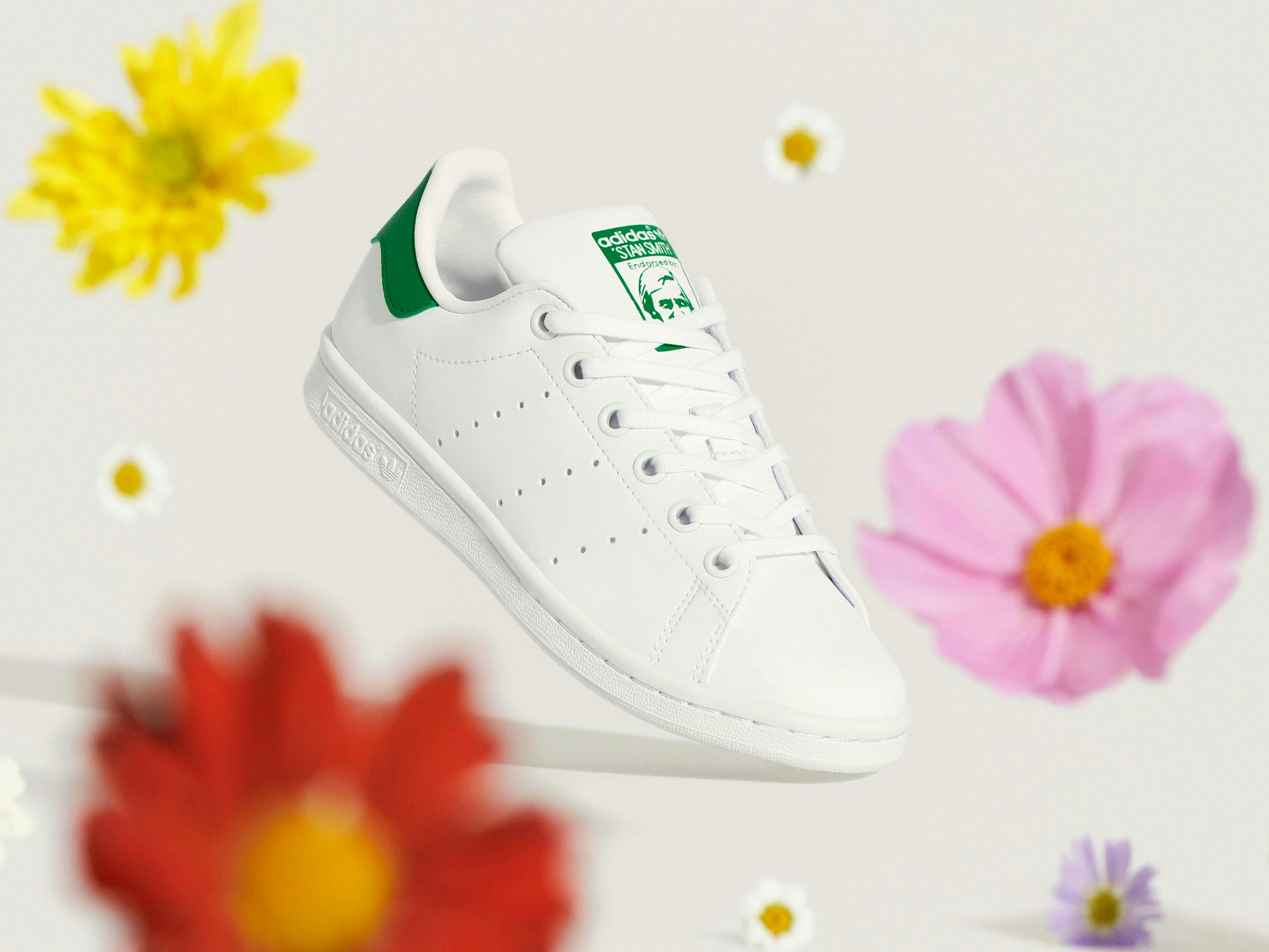 bea de giacomo ss21 stan smith x ss21 shoe clothing footwear apparel plant flower blossom
