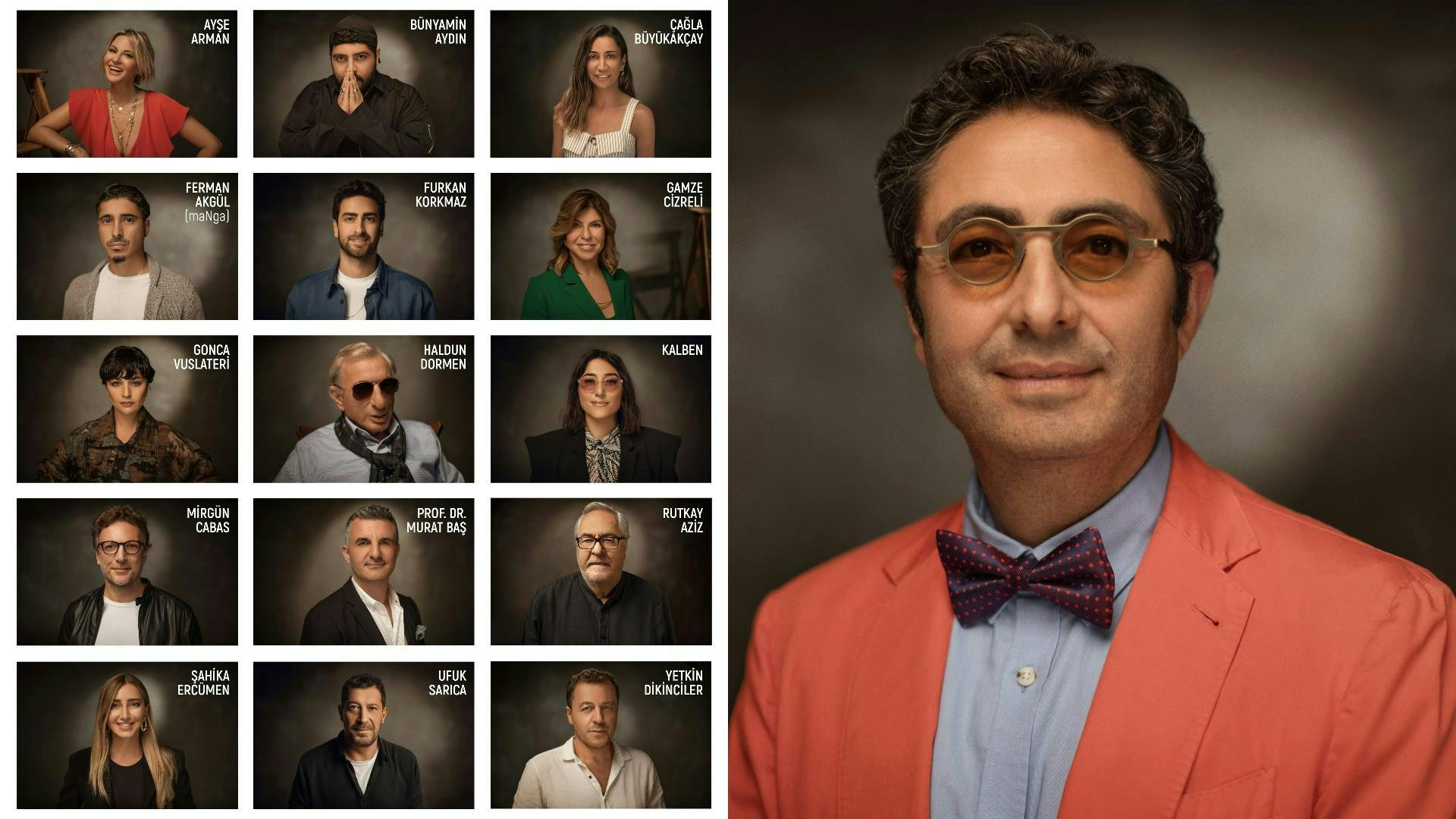 tie accessories person face sunglasses suit clothing coat collage advertisement