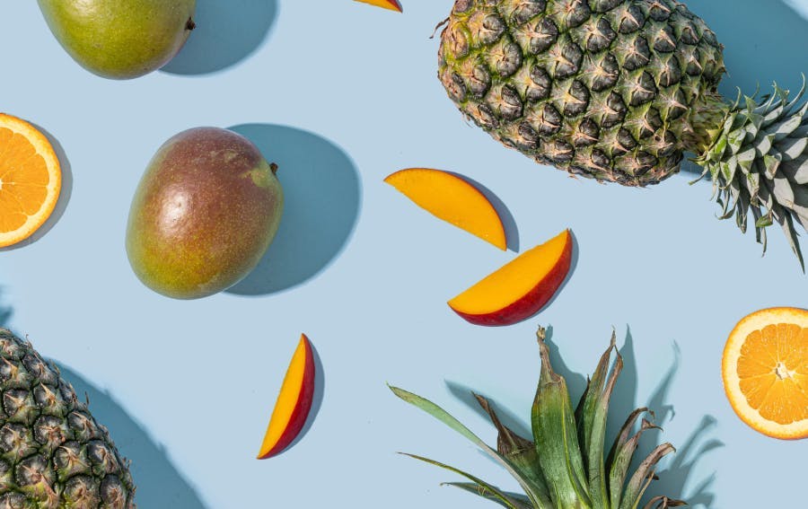 food fruit plant produce pineapple citrus fruit orange
