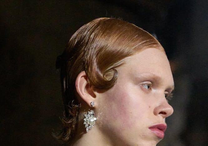 accessories earring face head neck person adult female woman portrait