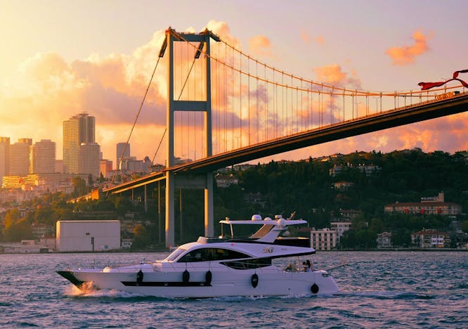 transportation vehicle yacht boat city metropolis urban person building cityscape